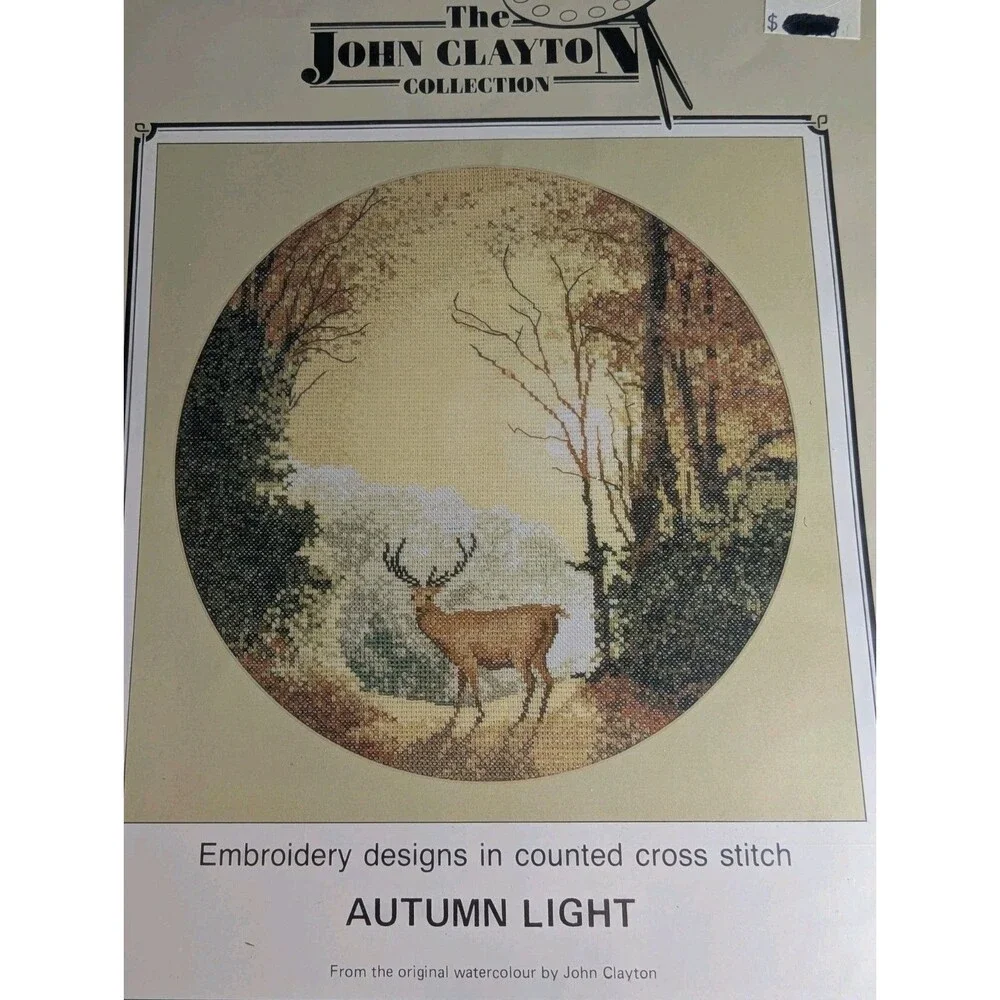 Lot 2 Heritage Stitchcraft John Clayton Cross Stitch Charts Mountains & Autumn